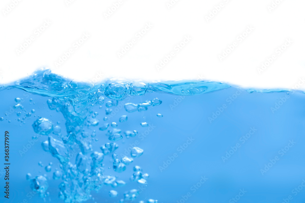 Water droplets moving in waves Water droplets moving in waves