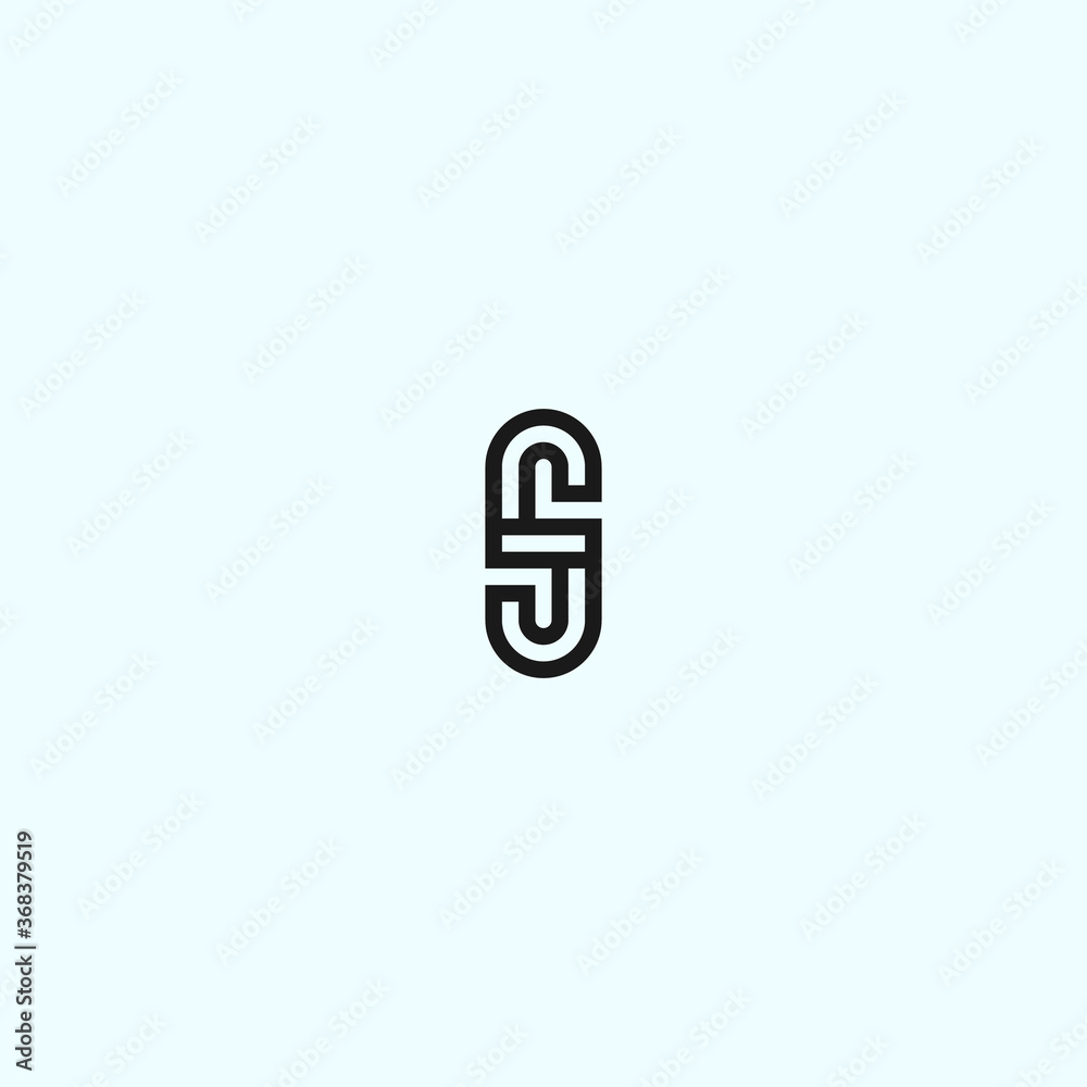 SJ logo vector silhouette icon SJ logo vector silhouette icon