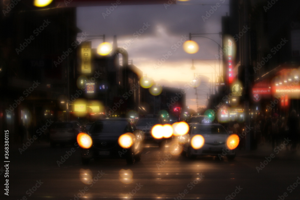 Naklejka premium evening
