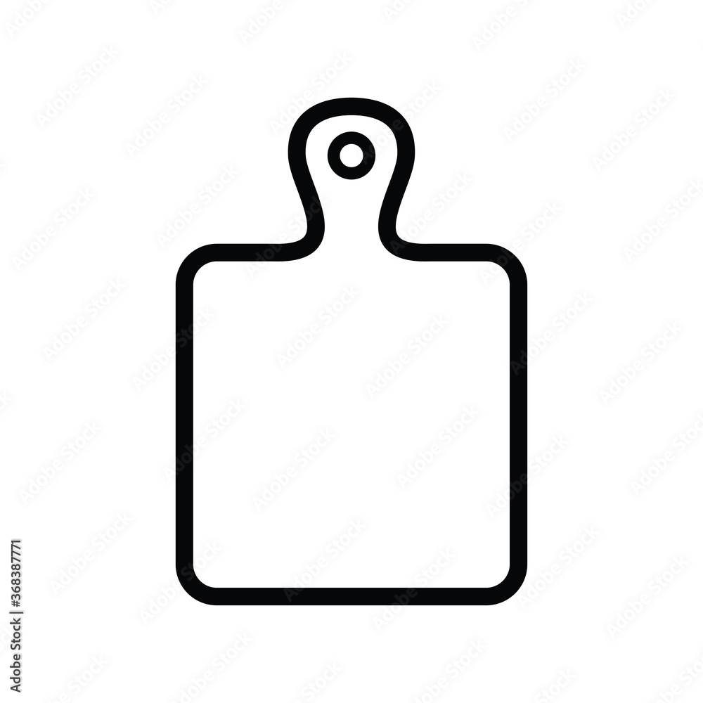 cutting board icon vector symbol template cutting board icon vector symbol template