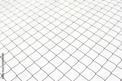 Black and white chain link fence. Great background.