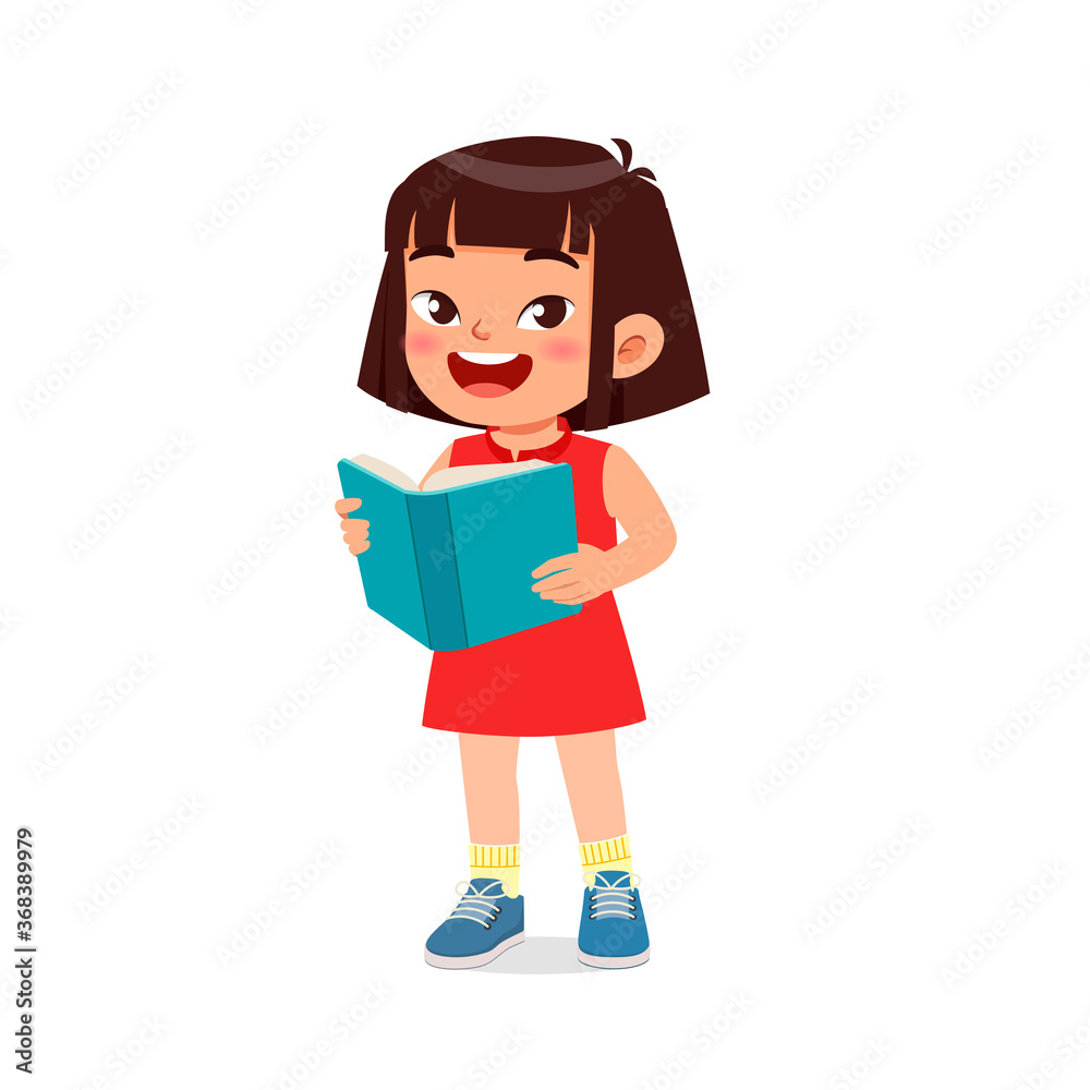 happy cute little kid boy girl read study learn story book school happy cute little kid boy girl read study learn story book school