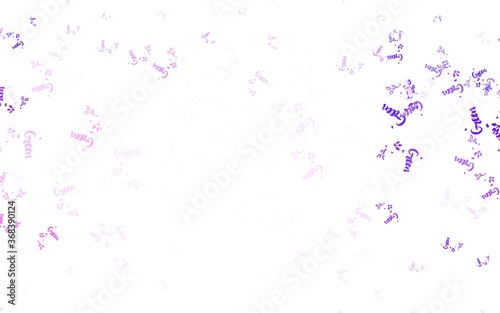 Light Purple vector natural backdrop with leaves  branches.