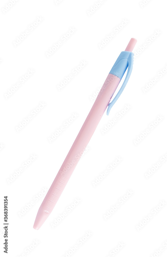 Pen Isolated on White Background with copy space and clipping path. There are many colors to choose from, such as , yellow, black, pink, red, white, blue, purple and green. Pen Isolated on White Background with copy space and clipping path. There are many colors to choose from, such as , yellow, black, pink, red, white, blue, purple and green.