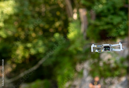 Freizeit Drohne im Außeneinsatz