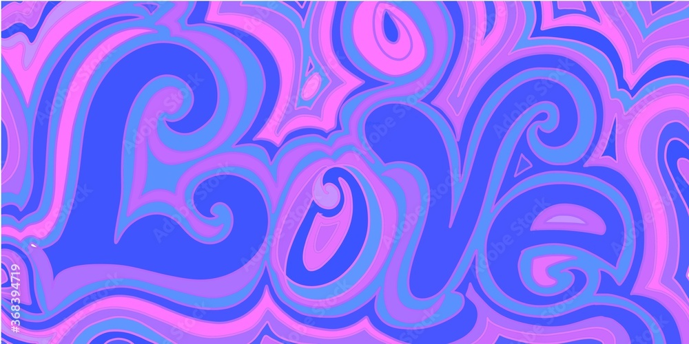LOVE script lettering word in hippie, retro 70's 80's style of lines, scroll, swirls outline hand drawn art multicolor rainbow red, blue yellow, pink ,green LOVE script lettering word in hippie, retro 70's 80's style of lines, scroll, swirls outline hand drawn art multicolor rainbow red, blue yellow, pink ,green