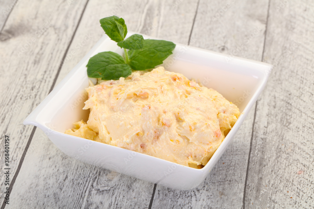 Curd with dry apricot Curd with dry apricot