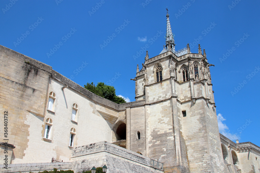 saint-hubert chapel in amboise (france)