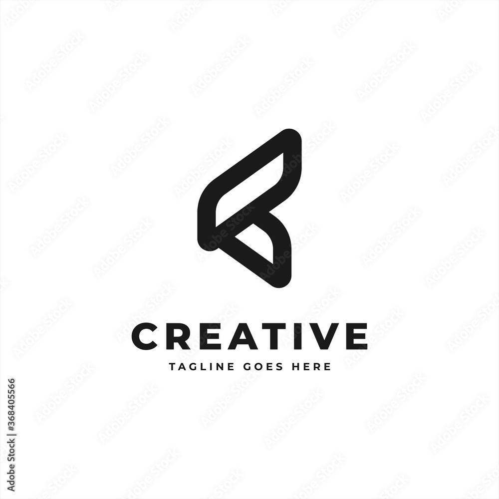 Initial letter K monogram logo, black color on white background Initial letter K monogram logo, black color on white background