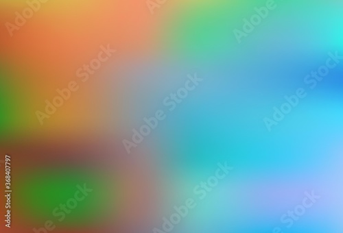 Light Blue  Yellow vector blurred background.