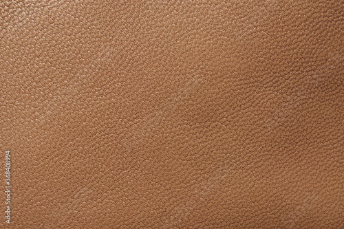 Plakat w ramie Brown leather texture background close up