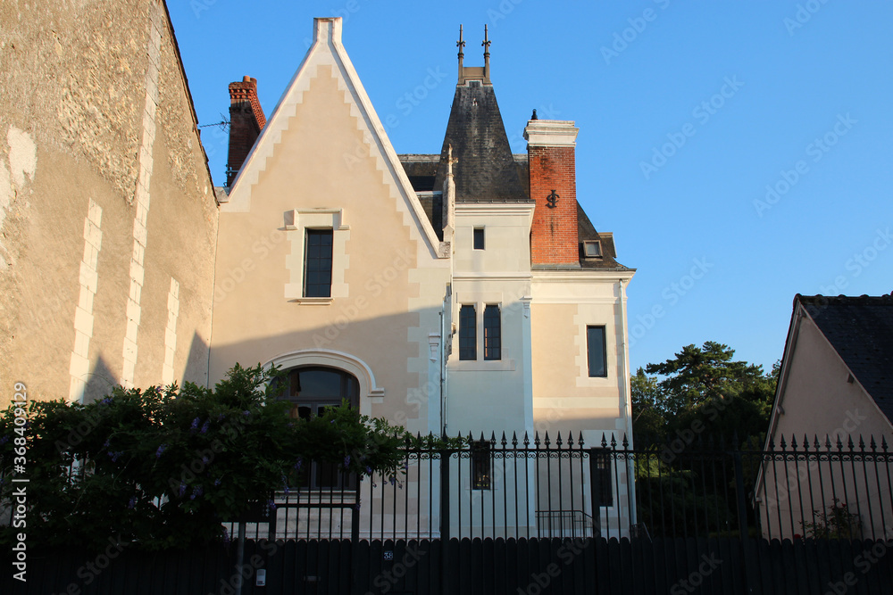 renaissance mansion in amboise (france)