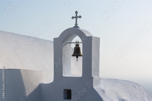 Fototapeta Naklejka Na Ścianę i Meble -  Streets Churches and buildings in Santorini island