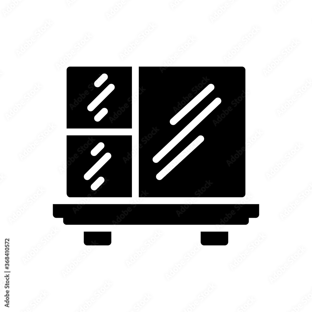 glyph style icon of window. vector illustration graphic design, website, UI isolated on white background. EPS 10 glyph style icon of window. vector illustration graphic design, website, UI isolated on white background. EPS 10