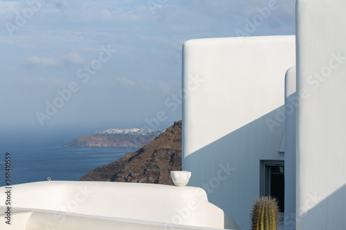 Fototapeta Naklejka Na Ścianę i Meble -  Streets Churches and buildings in Santorini island