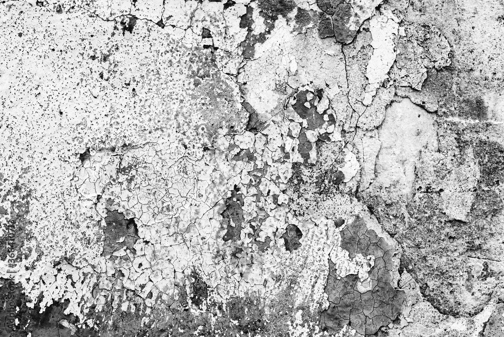 Texture of a concrete wall with cracks and scratches Texture of a concrete wall with cracks and scratches