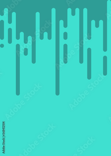 Turquoise color Abstract Rounded Color Lines halftone transition background illustration