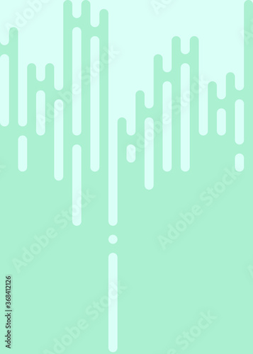 Mint Blue color Abstract Rounded Color Lines halftone transition background illustration