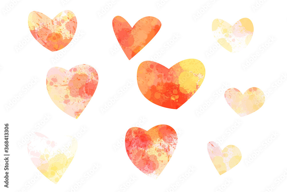 abstract romantic heart texture paint abstract romantic heart texture paint