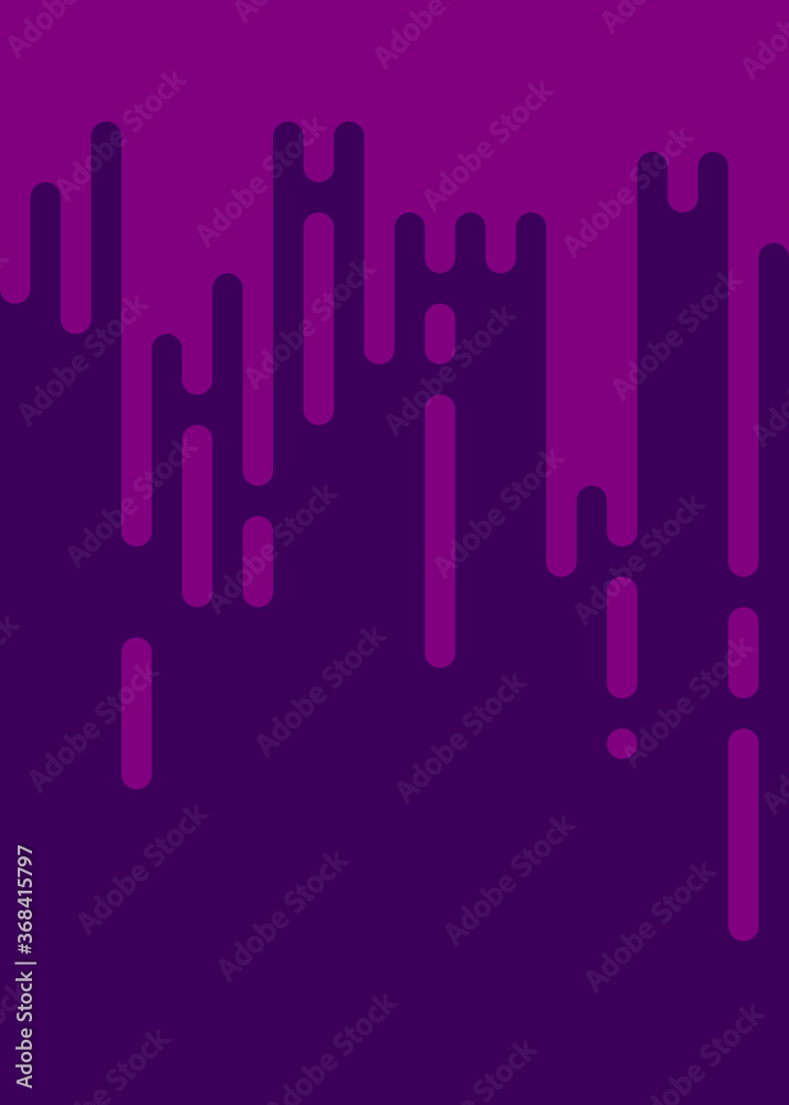 Purple color Abstract Rounded Color Lines halftone transition background illustration