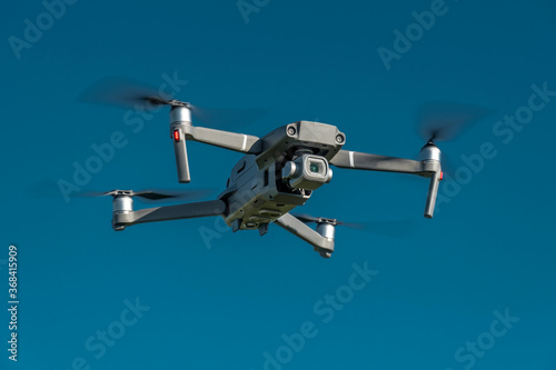 Fototapeta Naklejka Na Ścianę i Meble -  Drone flying in the air