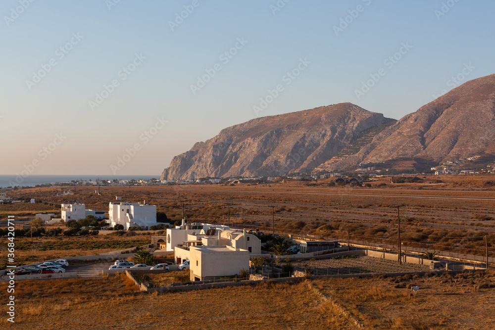 Landscapes around santorini island Landscapes around santorini island