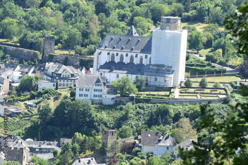 Blick ins Rheintal auf Oberwesel photo