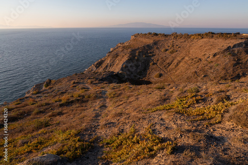 cliffs and rocks of santorini island © EriksZ