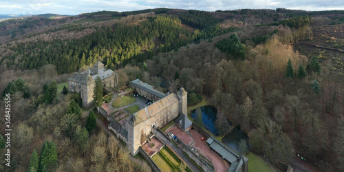 Burg Schnellenberg an der Bigge bei Attendorn, Sauerland photo