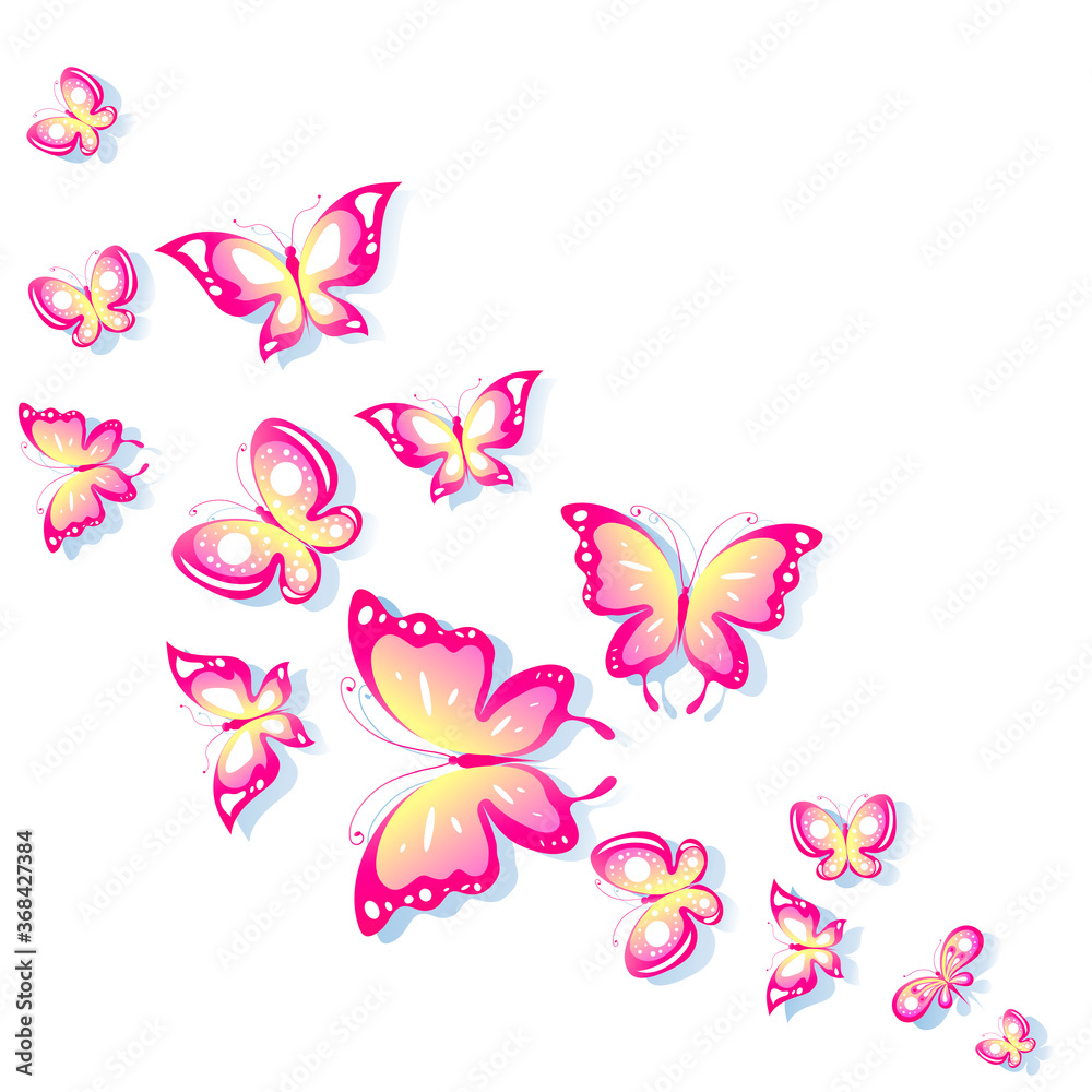Naklejka butterfly716