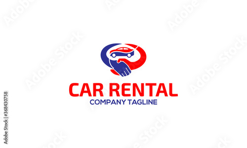 CAR RENTAL LOGO. CAR RENTAL LOGO DESIGN. 