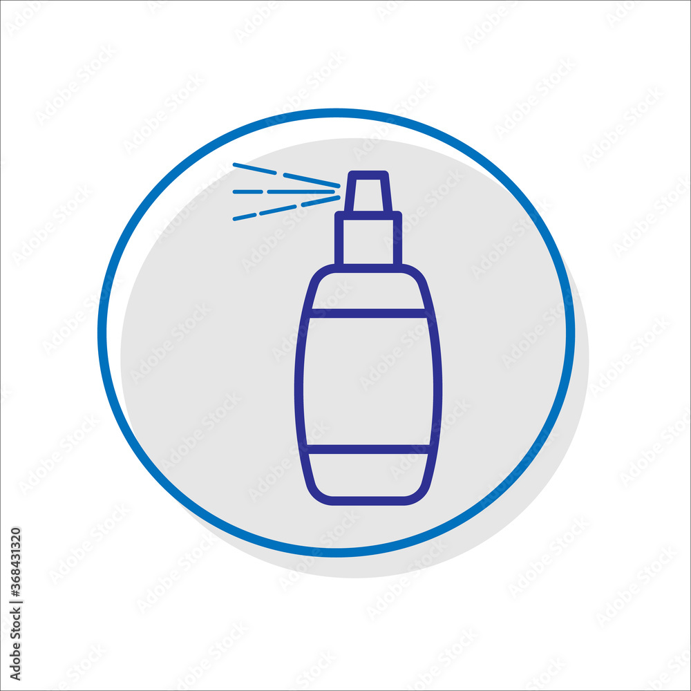 A simple vector linear icon associated with safety instructions during a coronavirus pandemic. A simple vector linear icon associated with safety instructions during a coronavirus pandemic.