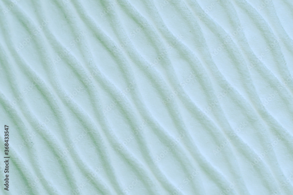 Obraz premium Soft blurred pale blue rib waves fabric texture background.
