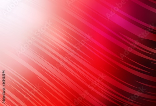 Light Red vector glossy abstract background.