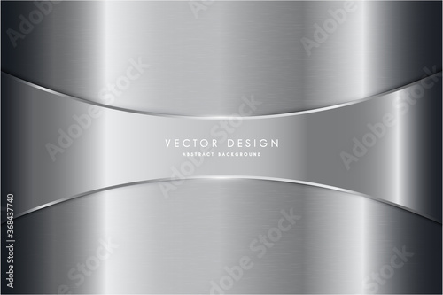  metallic background.Gray and silver metal technology concept.