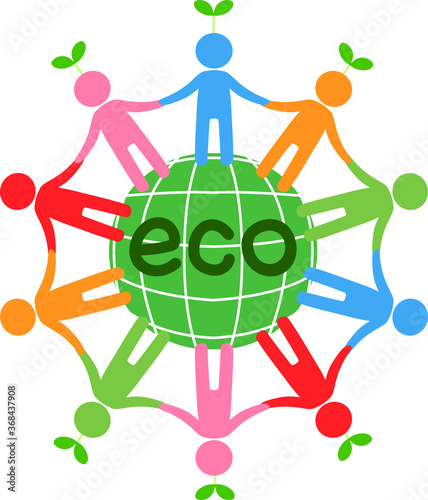 Environmental protection group that surrounds the earth
