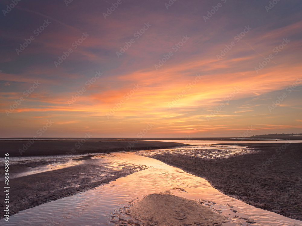 Obraz premium Wells Beach Sunrise 1