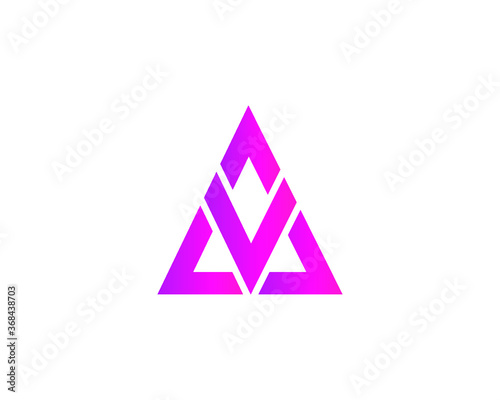 AV VA N LETTER LOG DESIGN VECTOR TEMPLATE. AV VA N Minimalist, Creative, Unique, Simple, Flat, Modern Logo Design.