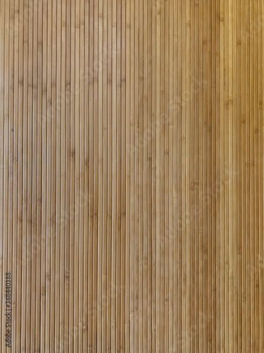 Textured bamboo wall