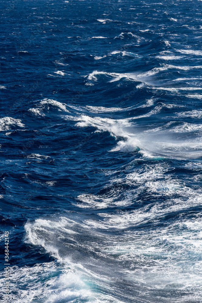 white waves in blue Mediterranean sea white waves in blue Mediterranean sea