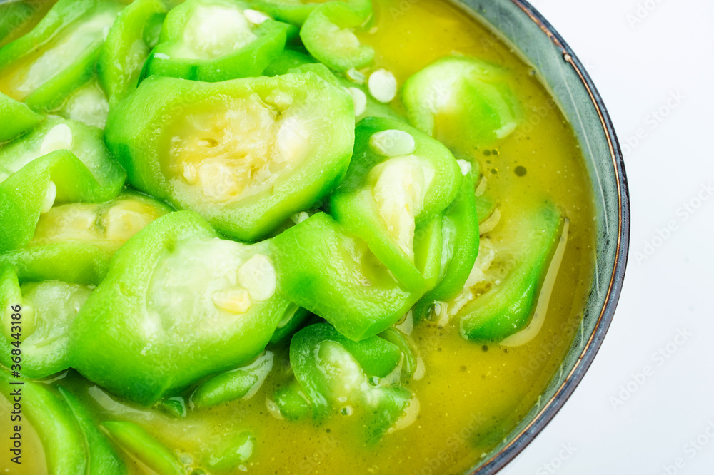 Chinese Common Dish-Fried Loofah Chinese Common Dish-Fried Loofah