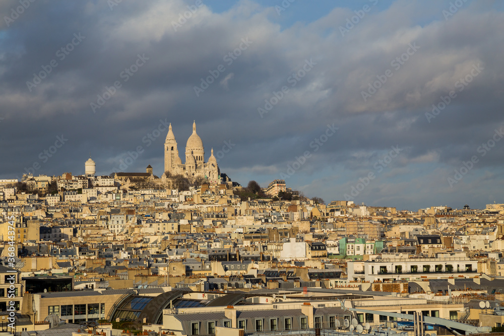 Montmartre and Sacre-Coeur church