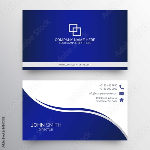 Modern Business card template
