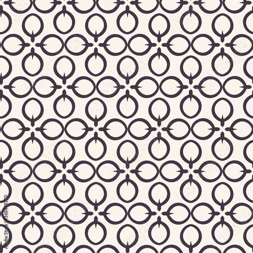 Seamless vector decorative floral flourish texture pattern. Hand drawn ornate ornamental background. Arabesque persian vintage style all over print.