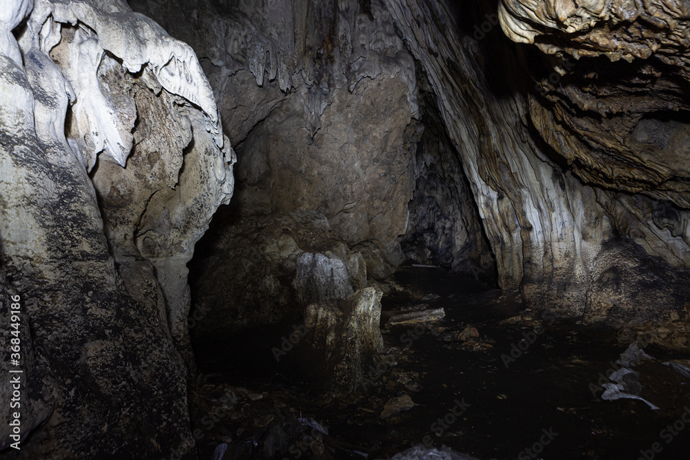 Dragon cave in thassos