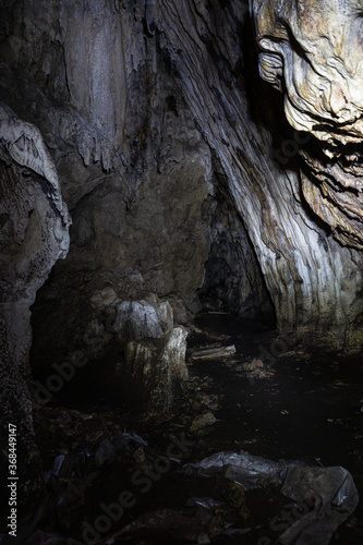 Dragon cave in thassos