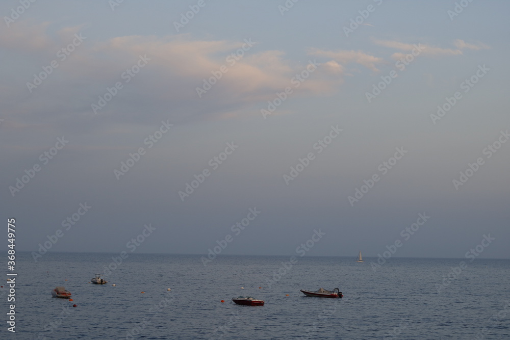 Verano en la localidad catalana de LLafranc, en la Costa Brava de España. Verano en la localidad catalana de LLafranc, en la Costa Brava de España.