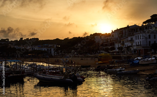 Verano en la localidad catalana de LLafranc, en la Costa Brava de España.