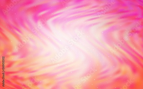 Light Pink vector background with astronomical stars. Modern abstract illustration with Big Dipper stars. Pattern for astrology websites.