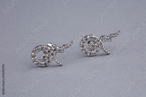 Diamond earrings. Number nine Thailand.